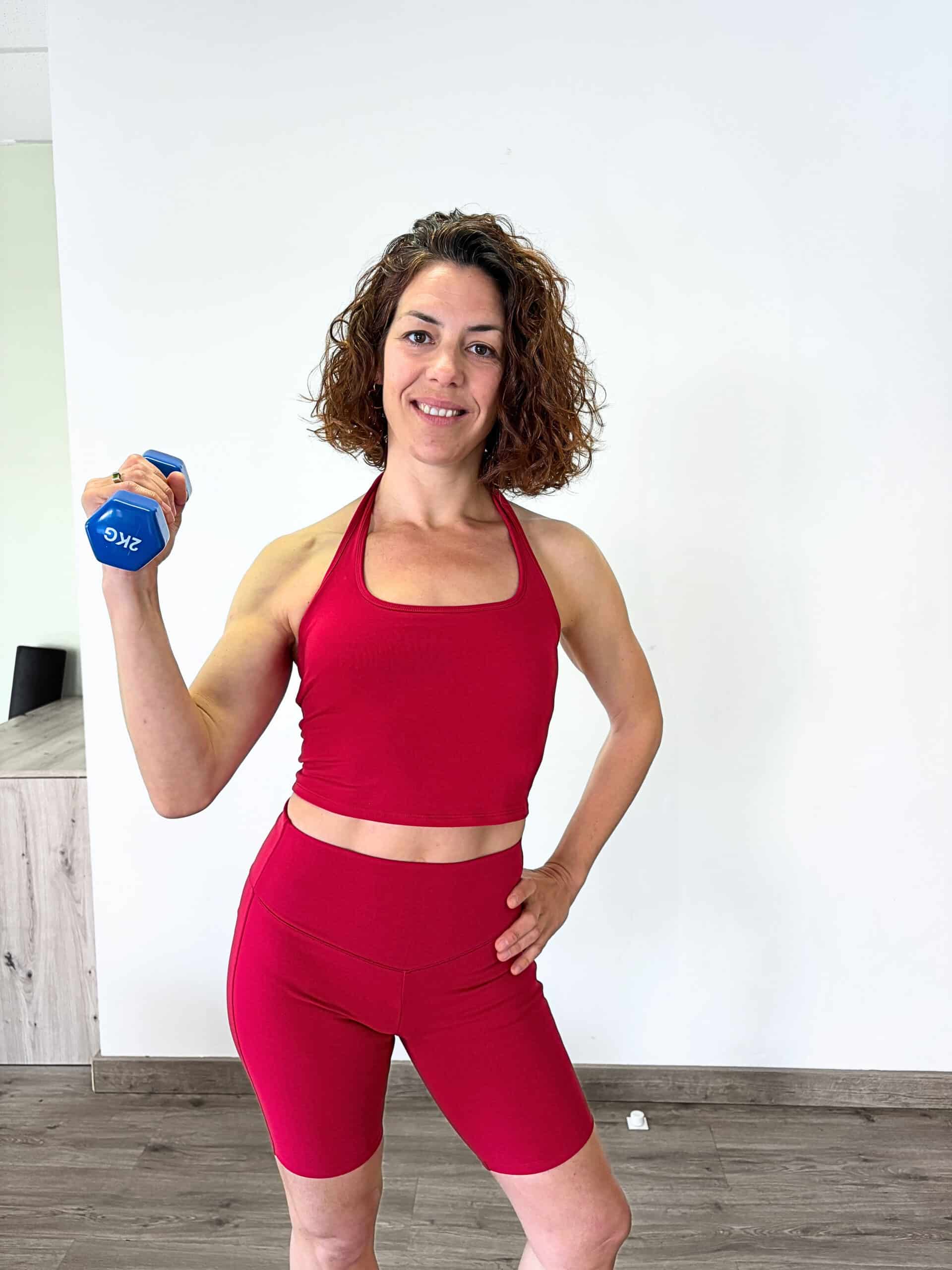Olga Rabasa fent pilates